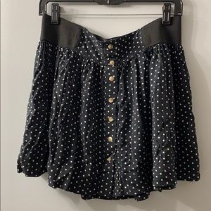 polka dot skirt